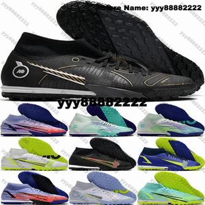 Mercurial Superflys 8 Elite TF STORLEK 12 Soccer Shoes Soccer Cleats Football Boots 46 US12 US12 MEN US 12 Soccer Boots Botas de Futbol CR7 Inomhus Turf Sneakers Drömhastighet