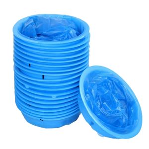 Çöp Torbaları 20 PCS Tek Kullanımlık Kusma Uçak Uçak Araç Hastalığı Çantası Seyahat Hareketi 230512