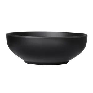Dinnerware Sets Dinner Bowl Noodle Container Black Flatware Ceramic Spicy Ramen Serving Tableware Dishes Salad Noddle Holding