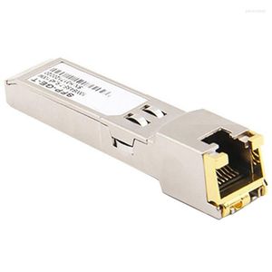 Fiber Optic Equipment SFP Module RJ45 Switch Gbic 10 100 1000 Connector Copper Gigabit Ethernet Port 1Pcs