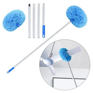 Dusters Removable Washable Portable Scalable Ceiling Fan Duster Household Dusting Cleaning Brush Absorb Dust 230512