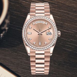 Watch for Men Diamond Watch Watches Wysokiej jakości luksusowy Watshes Designer Watch 41 mm zegarek ze stali nierdzewnej Pasek przesuwany Automatyczny mechaniczny zegarek Waterproof