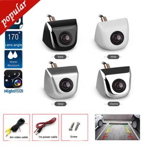 Ny bilavvändning Bakvy Skruva Extern CCD Högupplöst 170 Wide Vinle Car Night Vision Waterproof Metal Reversing Camera