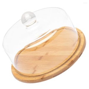 Set di stoviglie Cheese Cloche Dome Dessert Display Cover Servire Bell Tent Cake Stand Pan Pan Lid Birthday Tasting Dish