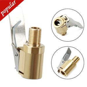 New Car Pump Auto Repair Tool Valve Clip Brass 8mm Air Pump Chuck Clip Car Truck Tyre Tire Inflator Valve Connector for Compressor