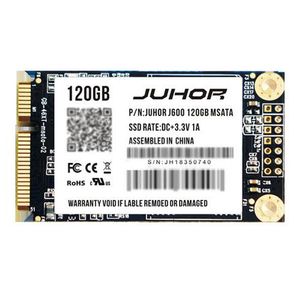 JUHOR OFFICAL SSD MSATA Arayüz Sabit Disk 64GB 128GB 256GB SATA3 Katı Hal Sürücüsü Hızlı Masaüstü SATA 1.0 2.0 J600 Dizüstü Bilgisayar Bilgisayar Sunucusu AMD PC için Sabit Sürücü