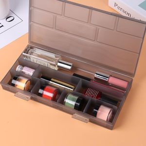 Nail Art Kits manicure opslag organizer doos plastic acrylhouder container voor gereedschapsborstels pen make -up display ambacht
