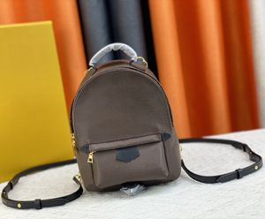 Fashion designer women backpack luxury mini rucksack style handbags flower letter Petite Malle bag ladies small stylish travelling bags purses