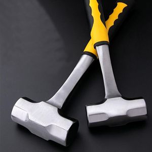 Hammer 4LB Sledge Hammer HeavyDuty Kute stalowa konstrukcja niezniszczalna uchwyt twarda twarz stalowa ręka głowa narzędzia młotek