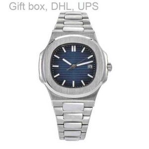 Dial Superclone 3K Mens Watch Automatyczny ruch niebieski 40 mm klasyczny 5711/1A zegarki przezroczyste tylne zegarki oryginalne pudełko 3br7 pzir lhhc 4fy3 T9CS