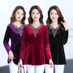 Kvinnors T -skjortor Spring Autumn Chiffon Patchwork Dress Women Korean BodyCon Long Sleeve Robe Casual Elegant Party Midi Vestidos