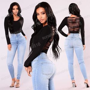 Light Blue High Waist Slim Fit Jeans Women 2023 Spring Vintage Stretch Skinny Jeans Ladies Casual Big Size Denim Pencil Trousers