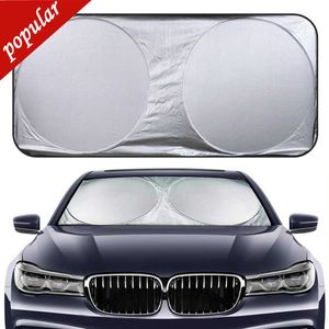 New 160x85cm Windshield Sunshades Foldable Car Front Window Sunshade for Car SUV Truck Vans Visor Blocks UV Rays Heat Protection