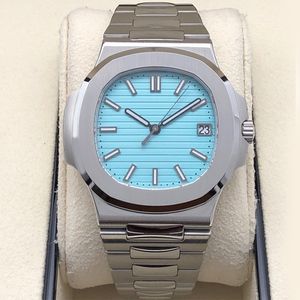 Eleganckie sportowe zegarki męskie Designer Wysoka luksusowa papuga 40 mm Automatyczne przejrzyste mechaniczne ruch mechaniczny Zegarek Montre de luksus Luminous