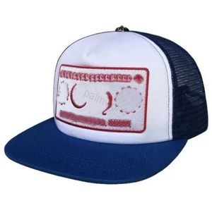 Cross Flower Designer Chrome Caps Baseball Hearts Mens Snapbacks Blue Black Women Hats High Chrome Capp 351