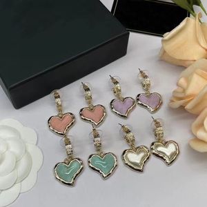 Sweet Heart Stud Earrings Delicate Gold Color Cute Mini Ear Studs Trendy Ear Nails For Women Girls Wedding Jewelry Gift