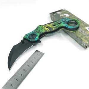 Scorpion Claw Knives Mini Karambit Csgo Knife Hunting Camping Tool Folding Survival Tactical Pocket Knife 440C Steel Outdoor Knife2245