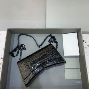 Chain crocodile pattern 2023 New Fashion Casual Women's Bag Shoulder Crossbody Bag