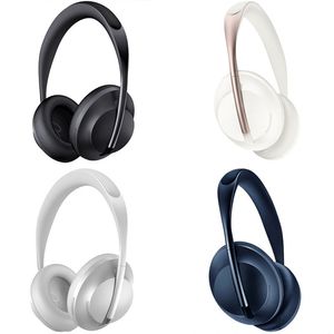 NC700 headset trådlöst Bluetooth -hörlurar sport bärbar rem läderväska tung basföretag Högt batterilivslängd buller avbrytande headset