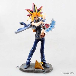 Action Toy Figures Anime Yu-Gi-Oh! Duel Monsters Yami Yugi Atem Action Figure 20cm ARTFX J - 1/7 PVC Collection Model Dolls Toys for Boys Gifts