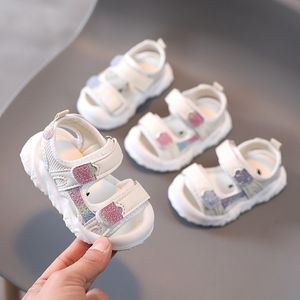 Sandali Bambini Scarpe da bambino Sandali da bambina per neonato Casual Sport da spiaggia Piatto Suola morbida Bambini Infant Bebe Sandali estivi Scarpe 6M-3T 230515