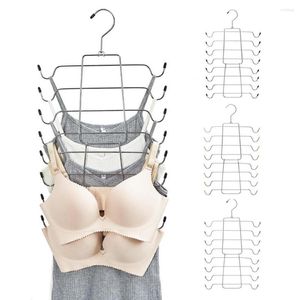 Hangers Practical Bra Hanger Easy Access Closet Organizer Large Capacity Multi-functional Tank Tops Bras Camisoles Storage