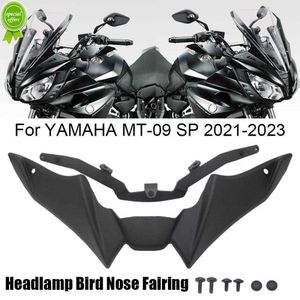 Nowy dla Yamaha MT-09 SP 2021 2022 2023 MT09 21-23 Motorcycle Sport Downforce Naked Forntal Spoiler Aerodynamic Wing Deflector