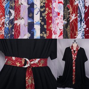 Kemerler Çin tarzı Hanfu Vintage Japon Kimono Korse Obi Elbise Beli Yukata Kanat Kravat Kayışları Aksesuarlar