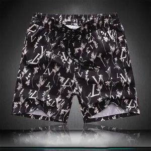 Projektant Men Shorts Summer Swim Krótkie kolano Hip Hop High Street Sports Training Fashion Beach Pants Męskie Elastyczna talia