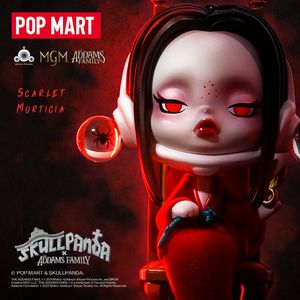 Blind Box original Pop Mart Skullpanda Addams Family Blind Toys Modelo Confirmar estilo Anime Cute Figura Surpresa Caixa 230515