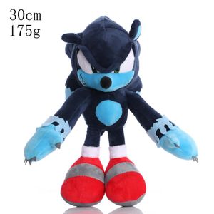 30 cm Supersonic Fare Sonic Super Peluş Oyuncak Tarsnak Hedgehog Bebek Çocuk Hediyesi246a