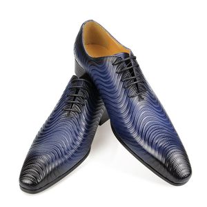 Scarpe eleganti da uomo Scarpe da ufficio casual da uomo d'affari Scarpe a punta Oxford per uomo Vendite dirette della fabbrica di scarpe