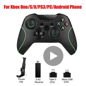 ゲームコントローラーXbox One S X X PS3 TV Boxのコントロール電話Android PC GamePad BluetoothコントローラーモバイルパッドDEスマートフォンジョイスティックトリガー