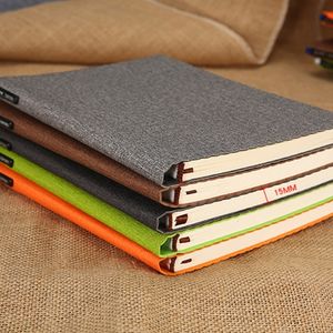 Notepads Portable Leather Notepad Personal Journal Notebook for business Women Men School Student Teacher Journaling Note Taking 230515