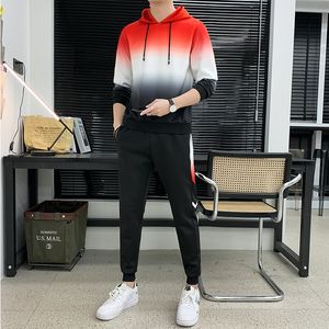 Men's Tracksuits Autumn Men's Gradiente HoodiesPants Sets Hooded SweatshirtSweatpants Men Tracksuits Hoodie PantPullover Hoody Suits M-4XL 230515