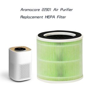 Balsam AROMACARE 22901 Luftrenare Bytesfilter 3in1 Prefilter HEPA -filter Högeffektivitet Aktivt kolfilter