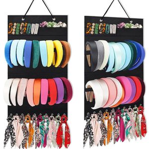 Jewelry Stand Hanging Wall Headband Holder For Women Girls Felt Hairbands Organizer Hair Bow Storage Hairpins Hair Accessories Display Stand 230512