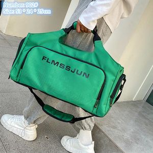 wholesale ladies shoulder bags 6 colors outdoor sports large-capacity dry-wet separation leisure swimming bag simple Joker solid color Oxford fashion handbag 902