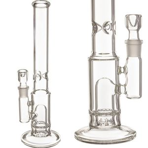 Vintage Premium Syn Glass Bong Water Hookah rökrör med skål 16 tum 7mm Original Glass Factory Made Can Put Customer Logo av DHL UPS CNE