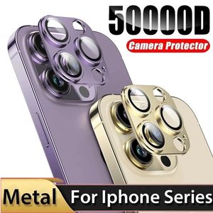 Metal Camera Protector Glass dla iPhone 13 12 11 14 Pro Max HD Back Lens Film ochronny dla iPhone'a 12 Mini 13 Promax 14 Plus