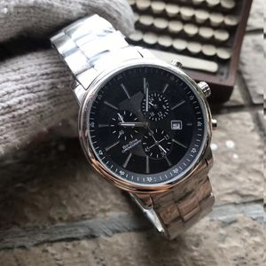 Нарученные часы для мужчин 2023 Новые мужские часы диаметром все циферблат Quartz Watch Top Luxury Brand Brei Ctz5