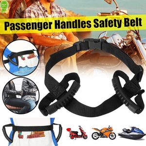 Car Motorcycle Safety Belt Rear Seat Passenger Adjustable Strap Harnes Grab Non-slip Handle Children Bicycle Grip Handle Safety Z1J3