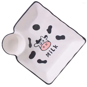 Conjuntos de utensílios de jantar infantil placas divididas que servem bandeja dim sum chip dip conjunto de sushi quadrado sushi