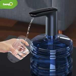 Dozownik Saengq elektryczny dozownik wodny pompa wodna galon gospodarstwa domowego Picie butelka Przełącznik Smart Automatyczne urządzenia do uzdatniania wody