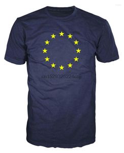 As camisas masculinas da União Europeia estrelas