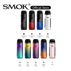 Smok Nord C Pod Kit 50W VAPE-enhet Inbyggd 1800mAh Batteri 4 ml patron med RPM 2 spolar toppfyllningssystem 100% autentiskt