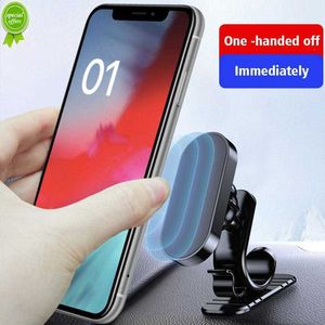 Car Car Magnetic Phone Holder Magnet Car Cell Phone Holder Stand Universal Car Mobile Phone Mount For IPhone 13 Redmi Huawei