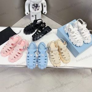 2023 Designer feminino Monolith Sandals Monolith Monolith Sandals Buckle Metal Metal Branco Plata