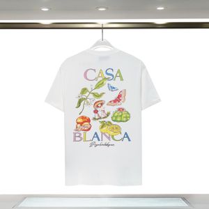 Markenmänner T-Shirts Designer Casa Blanca T Shirt Luxus Casablanc T Shirt Mode Frauen lässige T-Shirts Casablanca Shirt Grafik T-Shirt Frauen NS7N