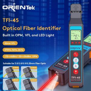 赤と光の電力メーターLEDライトOrientek TFI-45識別子ケーブルテスターに​​組み込まれた光ファイバー機器